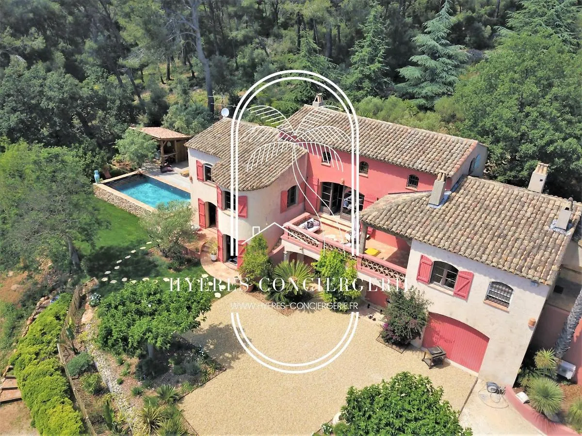 Majestueux-Le Mas Du Crabe Rose-Carqueiranne-Villa T6-Piscine By Hc