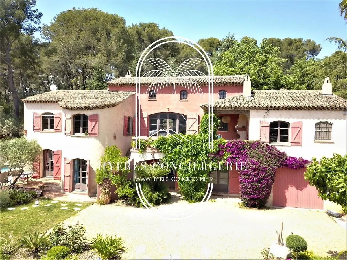 Villa Majestueux-Le Mas Du Crabe Rose-Carqueiranne-Villa T6-Piscine By Hc